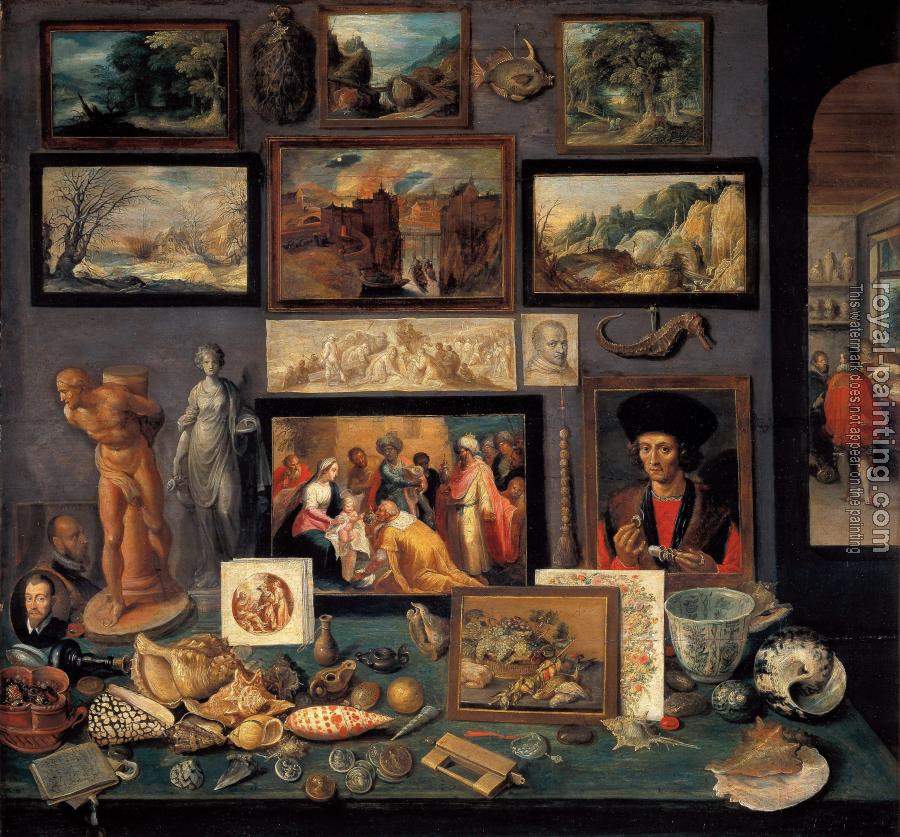 Frans The Younger Francken : art room